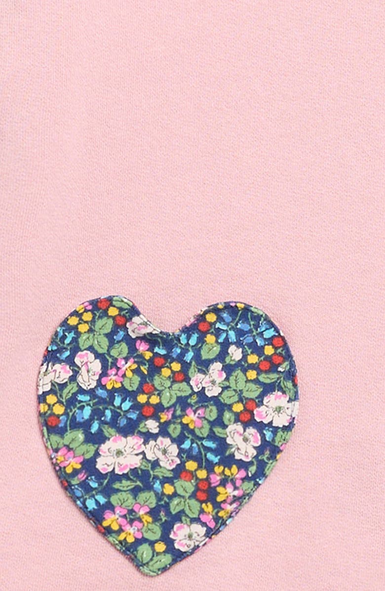 Mini Boden Kids' Heart Pocket Tunic & Leggings Set, Alternate, color, Berry Floral