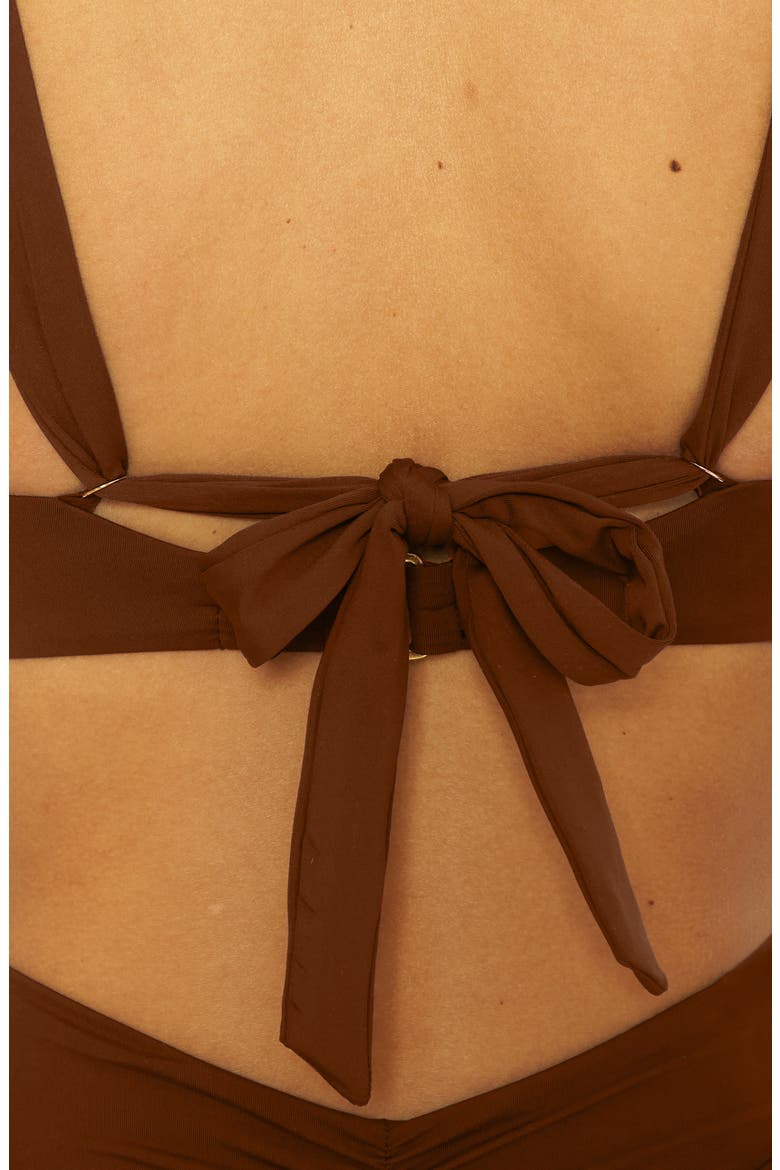 Color Code Underwire Bikini Top, Alternate, color, DARK COCO