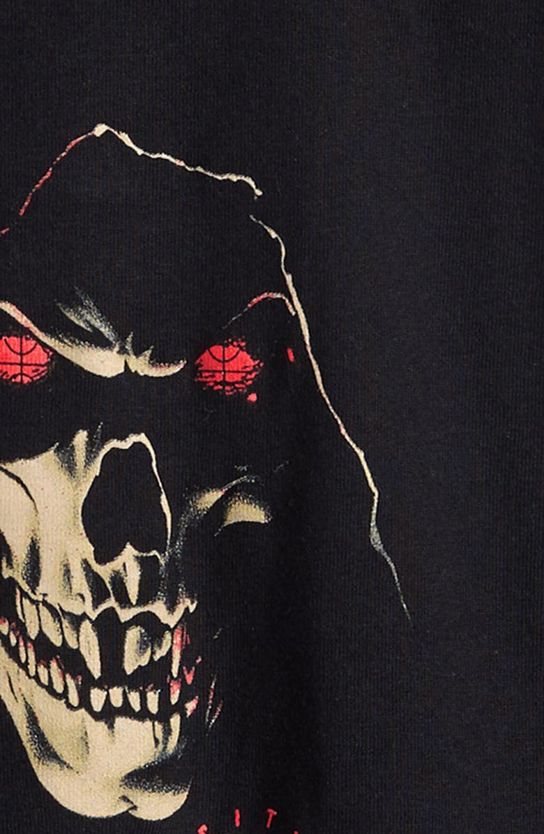 OVERTIME Kids' Gameface Cotton Graphic T-Shirt, Alternate, color, Black