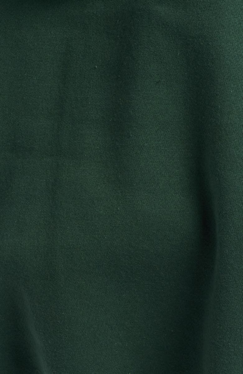 WEAR by Erin Andrews Women's WEAR by Erin Andrews Green Michigan State Spartans Mixed Media Cropped Pullover Hoodie, Alternate, color, Green