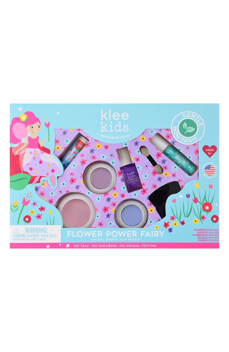 Klee Kids Kids' Flower Power Fairy Mineral Play Makeup Set, Alternate, color, 