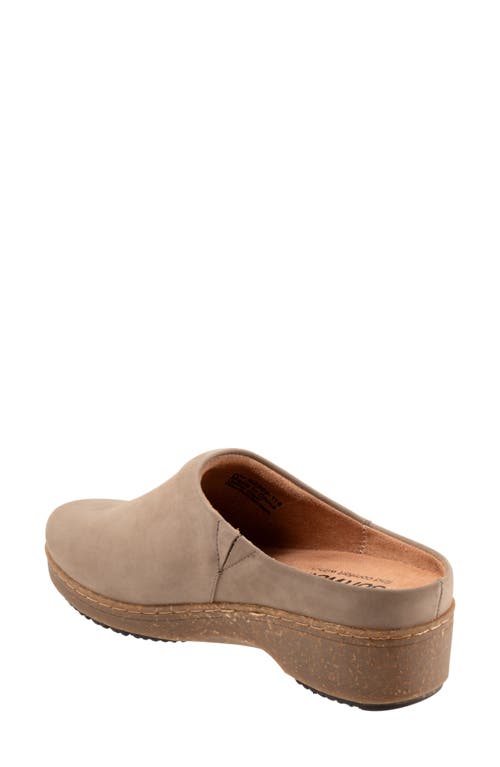 Softwalk ® Arvada Mule In Taupe Nubuck