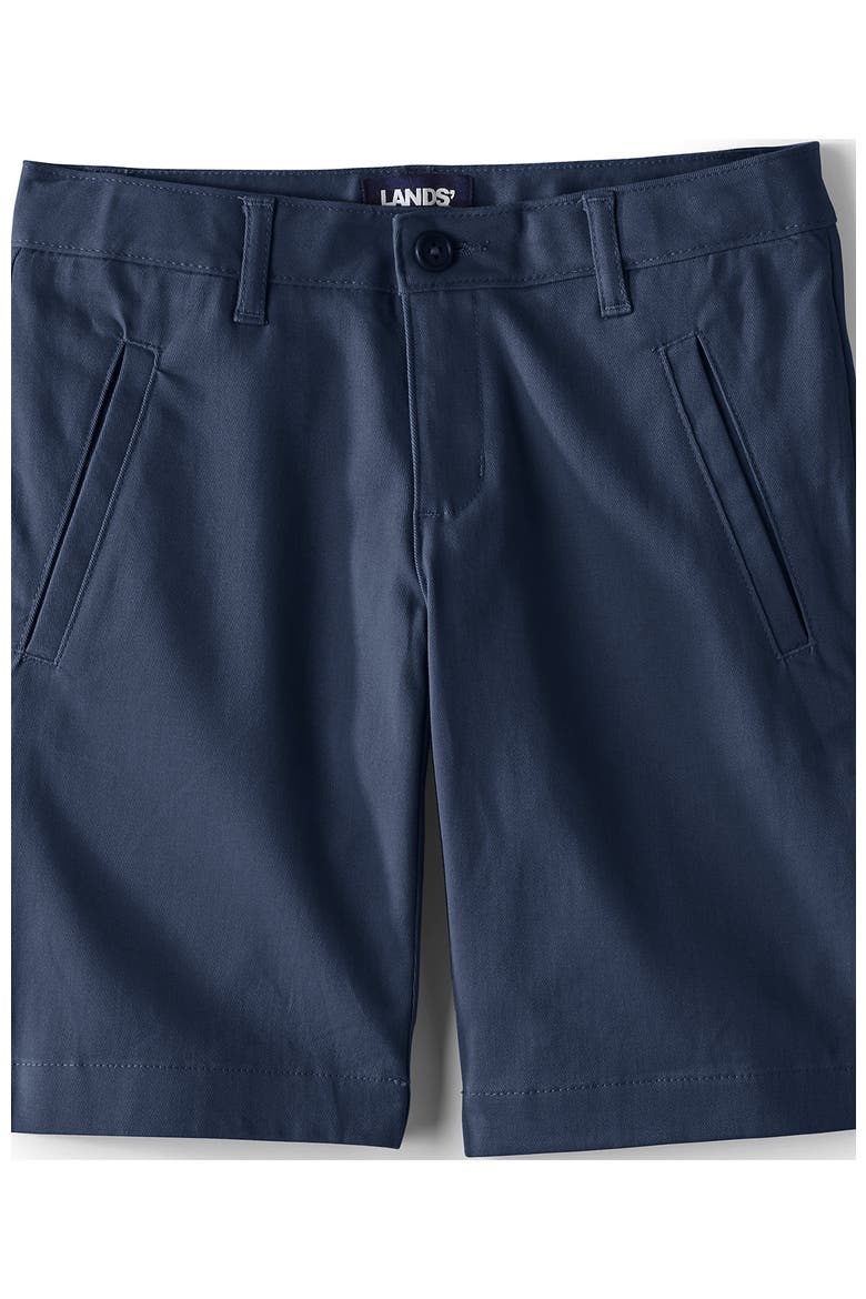 School Uniform Girls Stretch Chino Bermuda Shorts, Alternate, color, Classic Navy