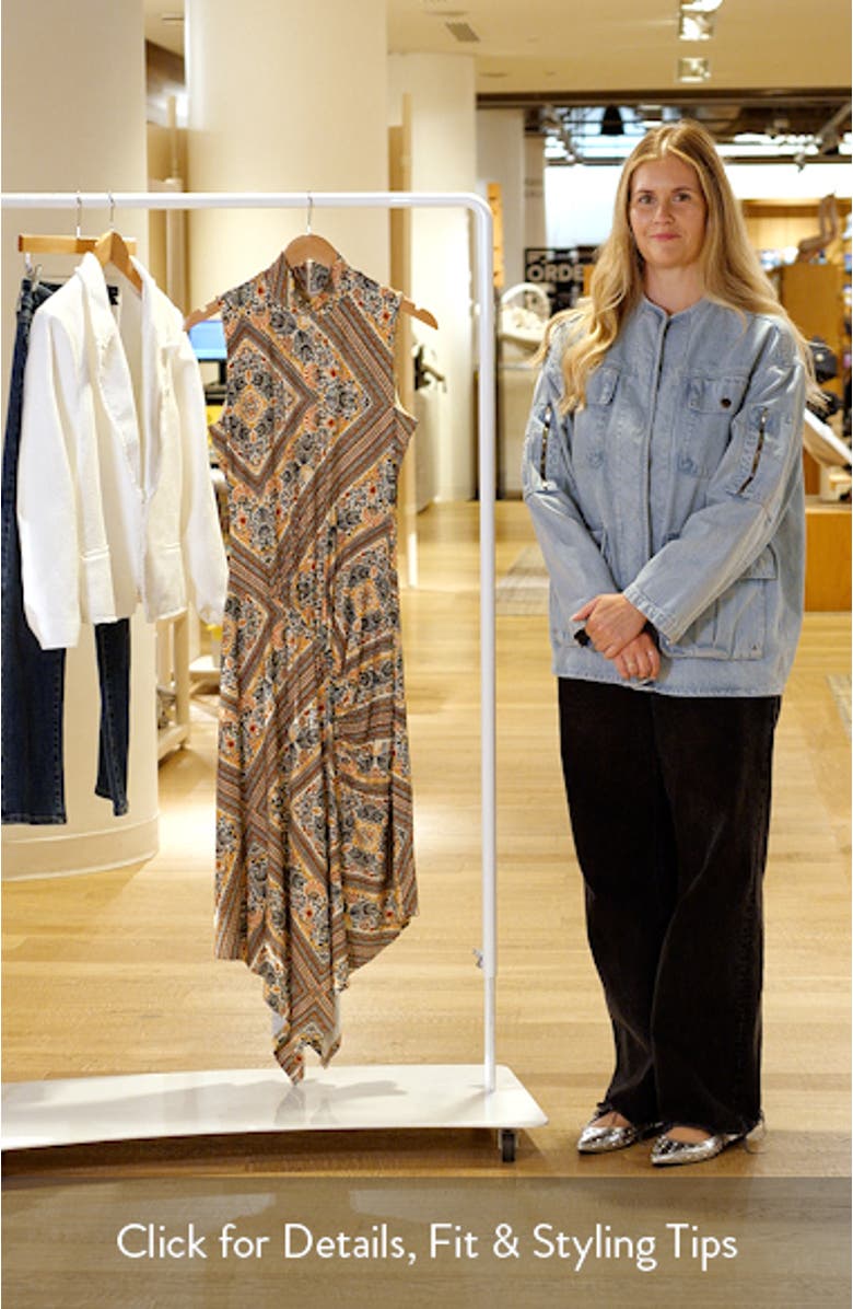 Asymmetric Hem Sleeveless Dress, sales video thumbnail