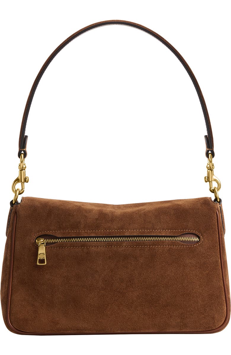 COACH Tabby Soft Suede Shoulder Bag, Alternate, color,