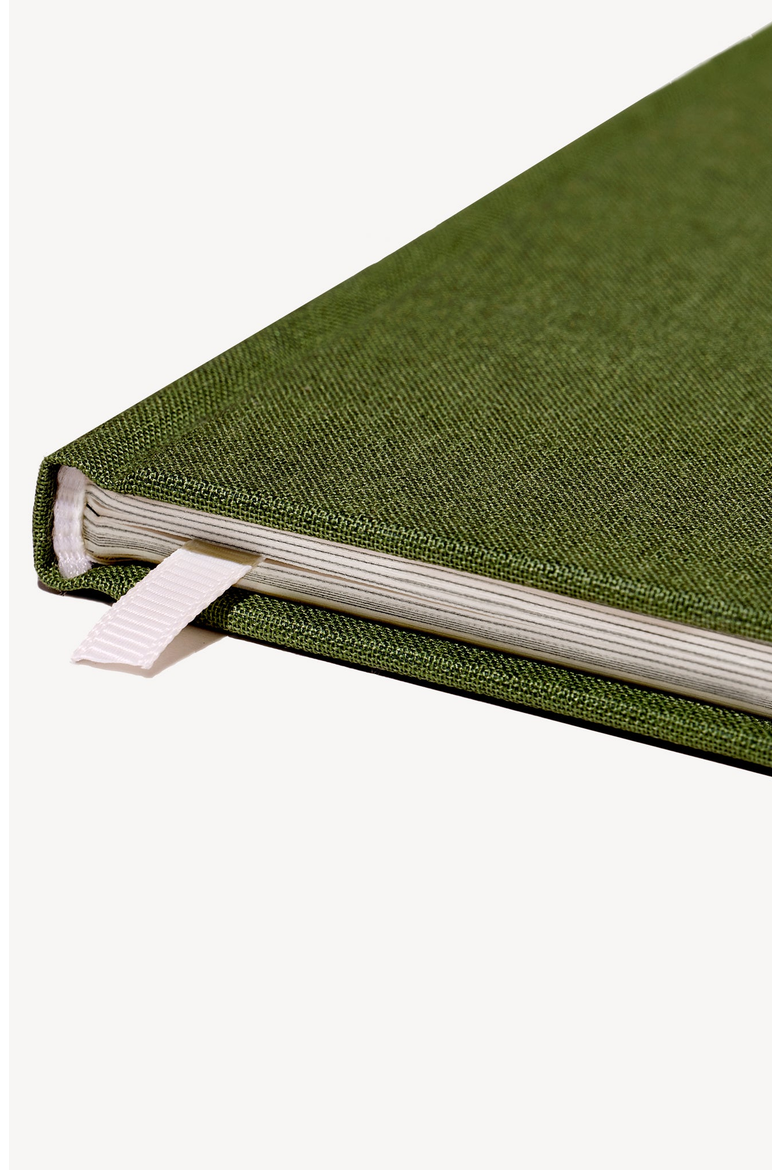 The After-Trauma Notebook, Main, color, Dark Olive Green