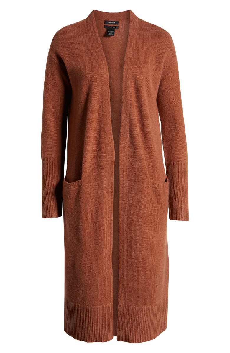 Halogen<sup>®</sup> Wool & Cashmere Long Cardigan, Alternate, color,