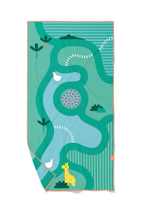 Play Towel Safari Double-Sided Kids Play Towel