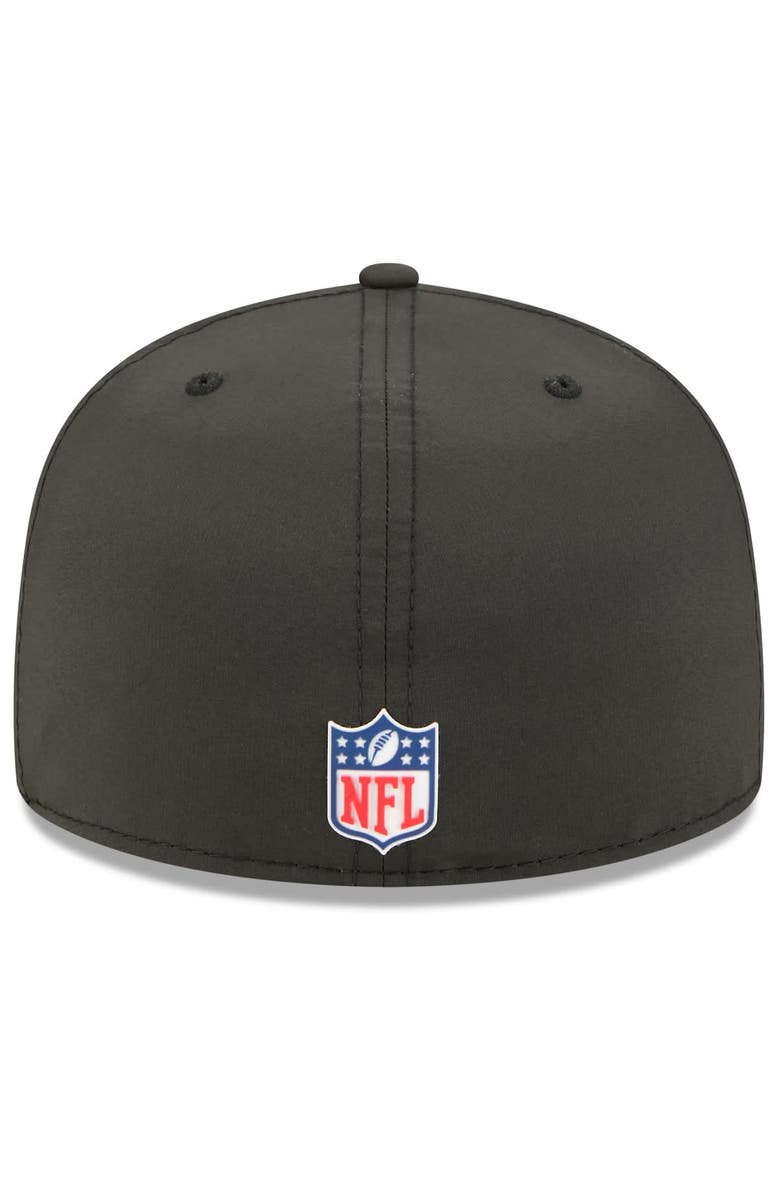 New Era Men's New Era Black Pittsburgh Steelers 2025 Sideline  59FIFTY Fitted Hat, Alternate, color, 