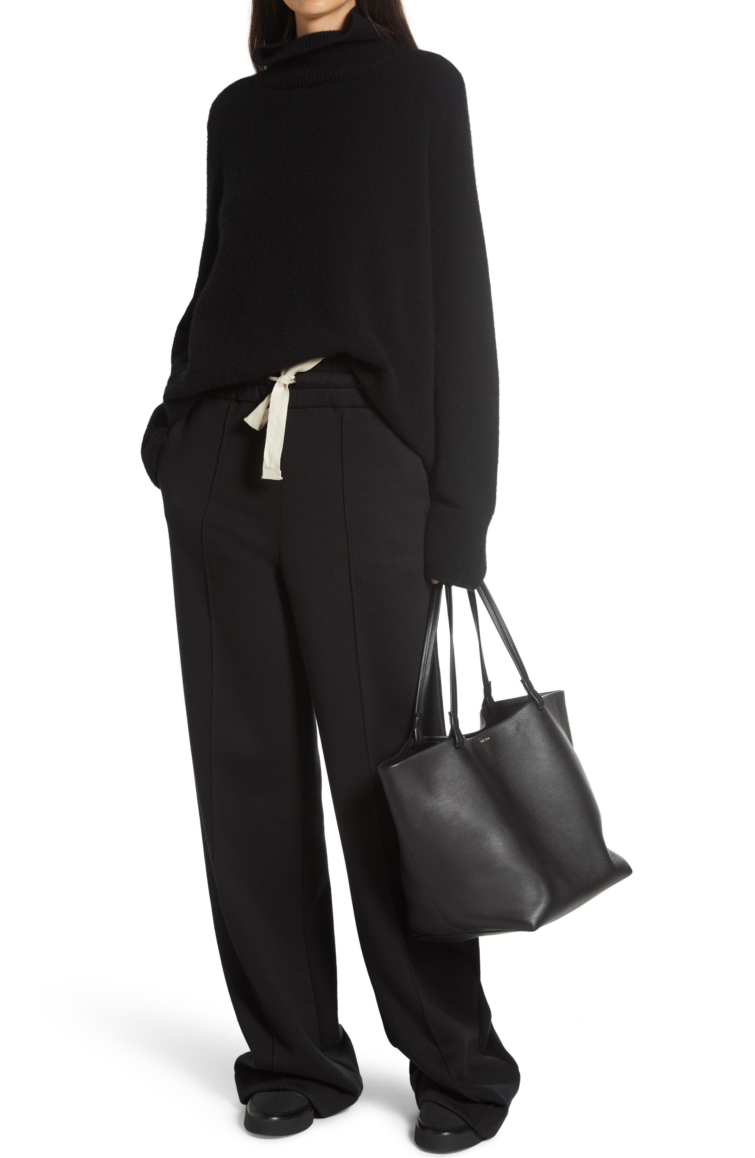 The Row Park Two Leather Tote, Alternate, color, 