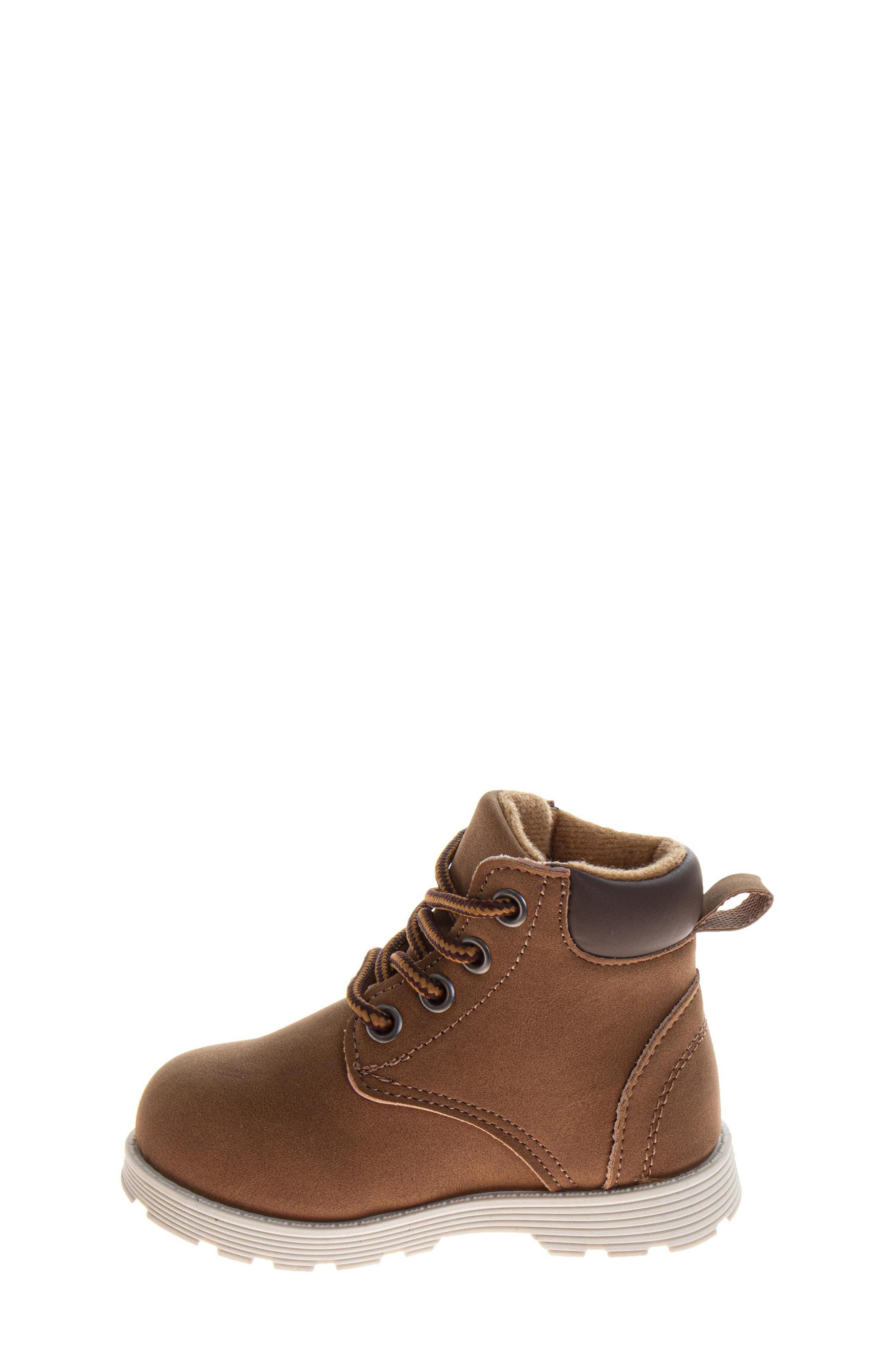 Kids' Lug Boot, Alternate, color, TAN