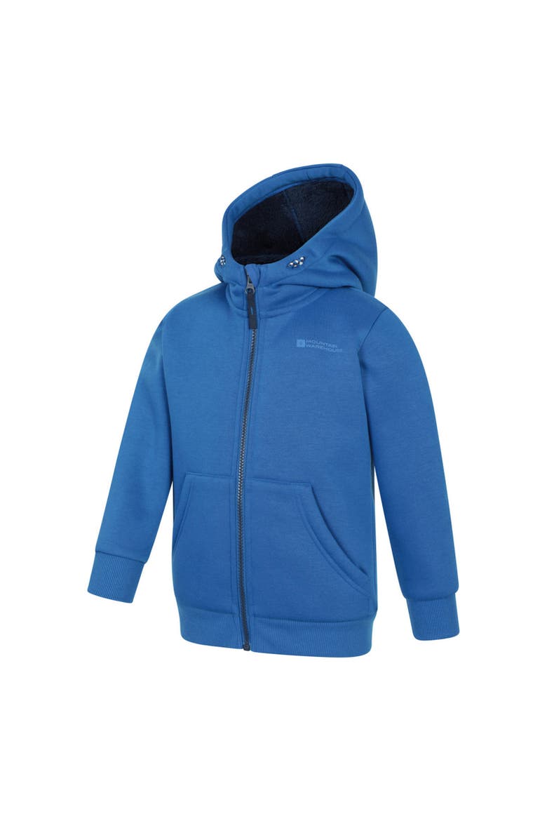 Childrens/Kids Nordic II Full Zip Hoodie, Alternate, color, Blue