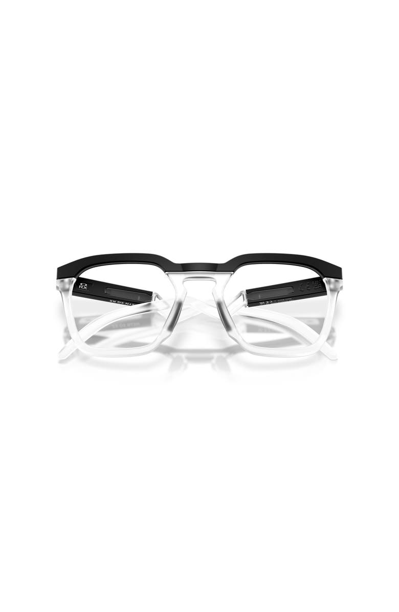 Oakley 52mm Square optical glasses, Alternate, color, Black