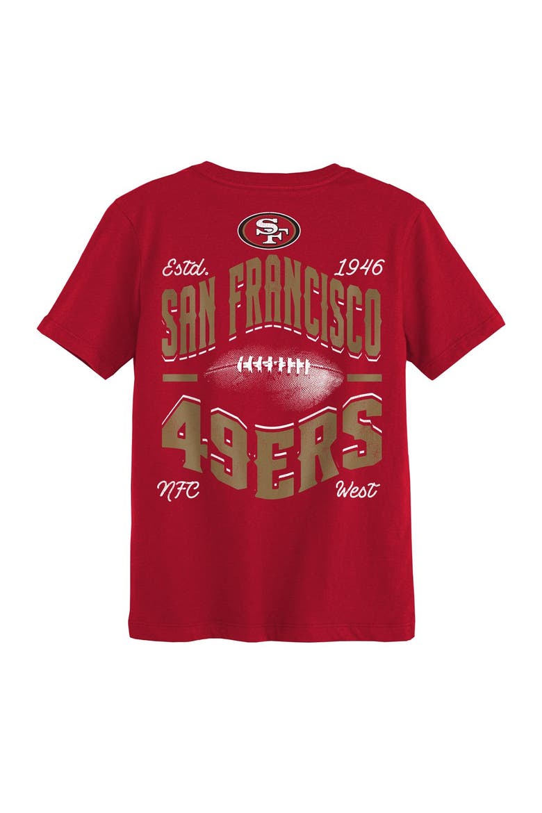 Toddler Outerstuff  Scarlet San Francisco 49ers Top Pick T-Shirt, Alternate, color, Scarlet