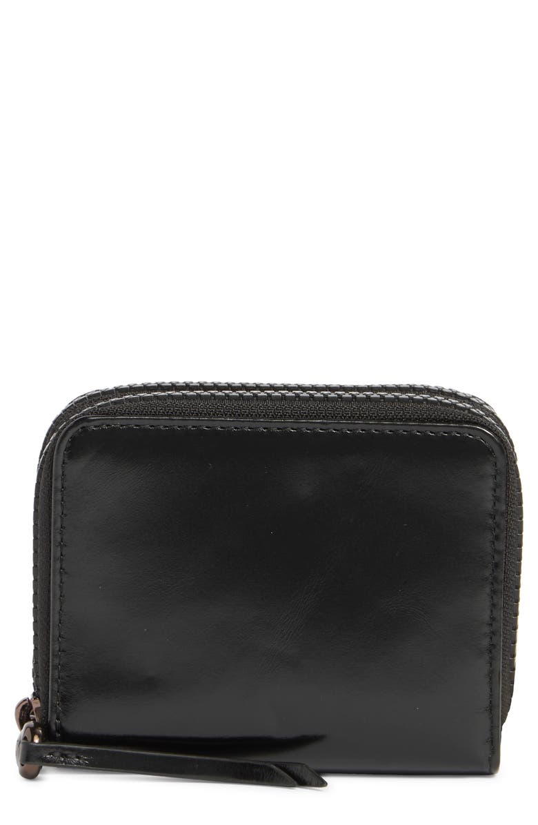 HOBO Dixon Medium Zip Wallet, Main, color, Black