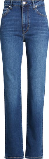 ボトムスその他 Frame Blue straight-leg jeans The Pencil FRAME The Pencil High Waist Slim Straight Leg Jeans | Nordstrom