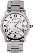 Pre-Owned Cartier Ronde Solo de Cartier Quartz Watch Stainless Steel 36
