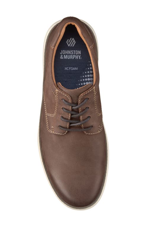 Johnston & Murphy Mcguffey 2 Plain Toe Derby In Brown Oiled Full Grain
