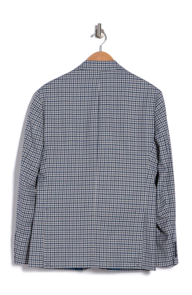 Original Penguin Checked Notch Lapel Blazer, Alternate, color,