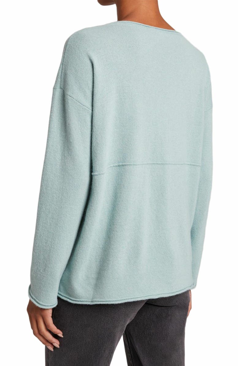 Santorelli MISHA Relaxed Fit Sweater in Cashmere Blend, Alternate, color, 