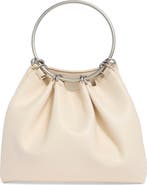 BCBG Ring Top Handle Clutch