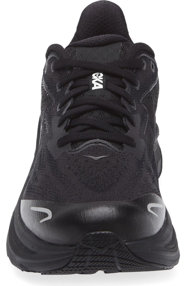 HOKA Kids
Clifton 10 Running Sneaker, Alternate, color, Black / Black