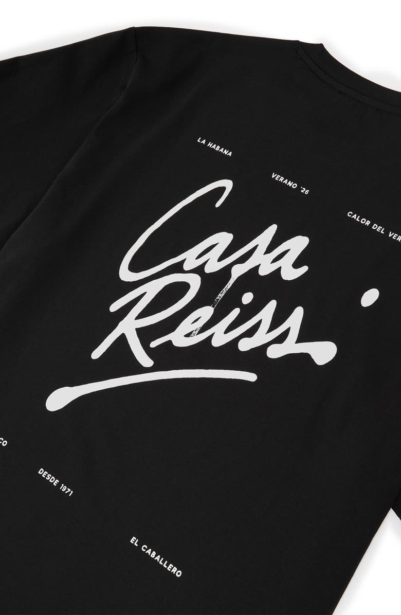 Reiss Casa Cotton Graphic T-Shirt, Alternate, color, 