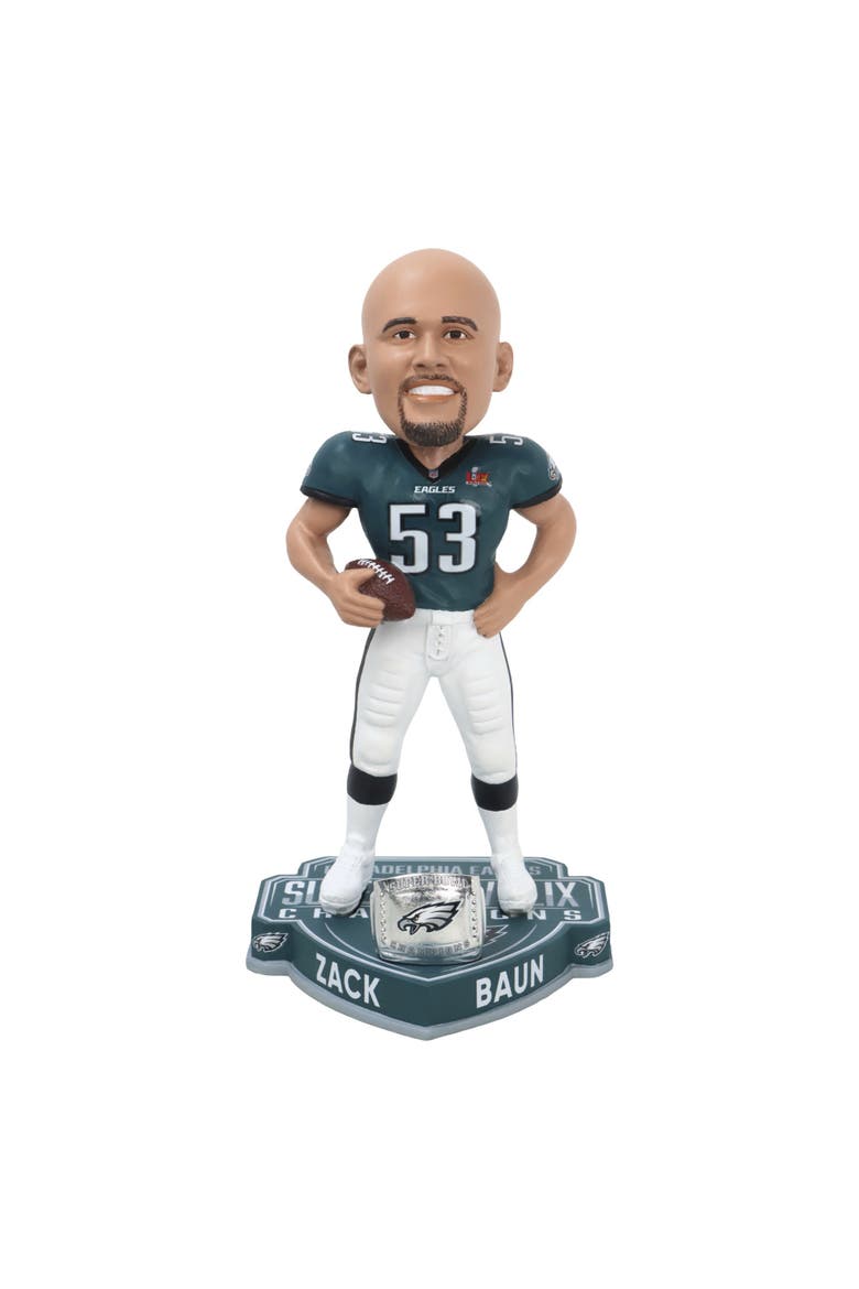 Zach Baun (Philadelphia Eagles) Super Bowl LIX Champ Bobblehead, Main, color, Multi-Color