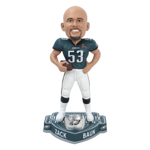 Zach Baun (Philadelphia Eagles) Super Bowl LIX Champ Bobblehead