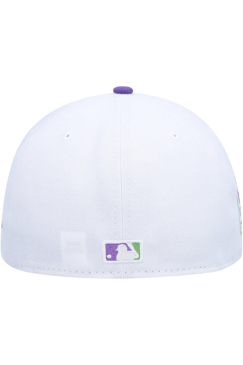 Men's New Era White Los Angeles Dodgers 2020 World Series Side Patch 59FIFTY Fitted Hat, Alternate, color, White
