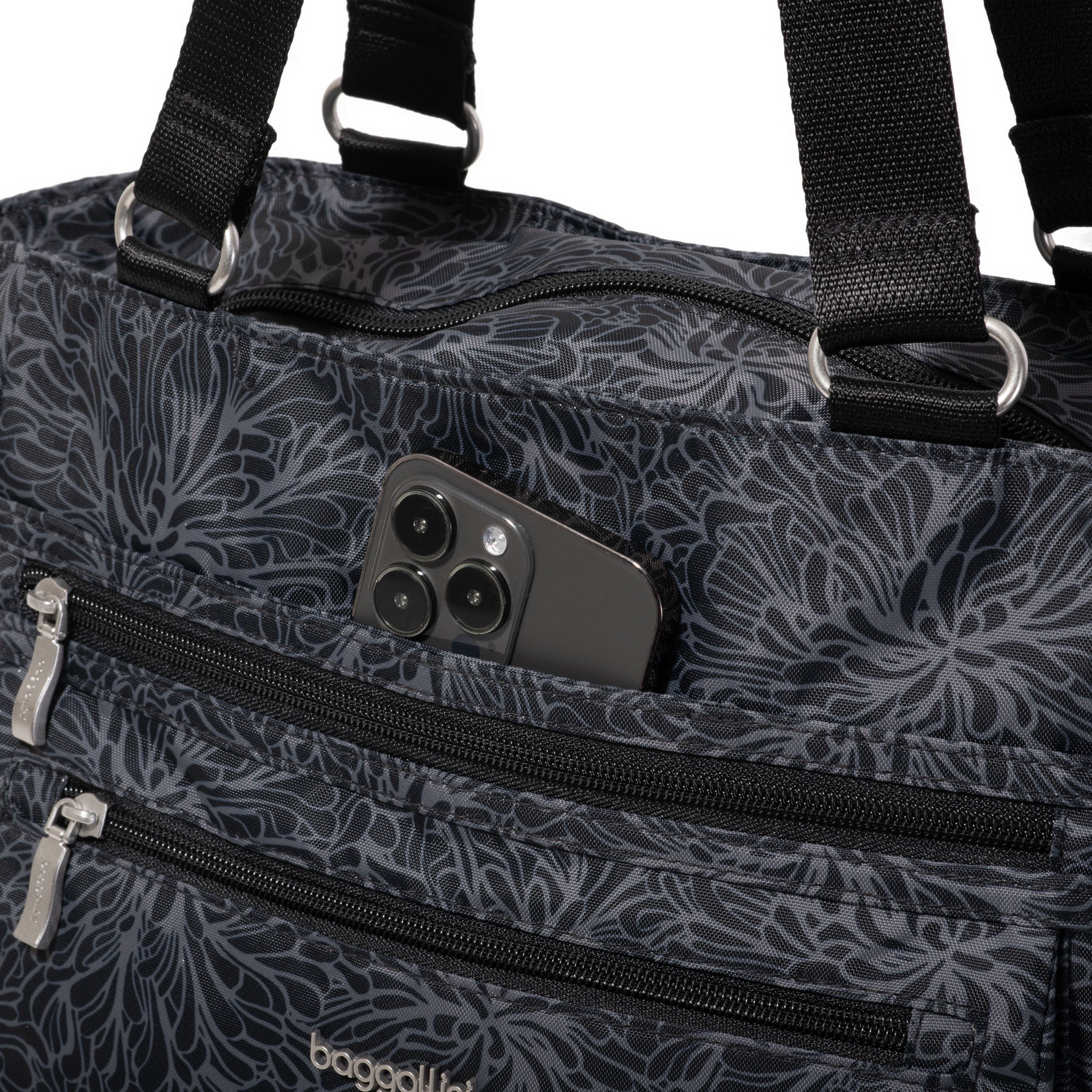 Modern Everyday Shopper, Alternate, color, MIDNIGHT BLOSSOM PRINT