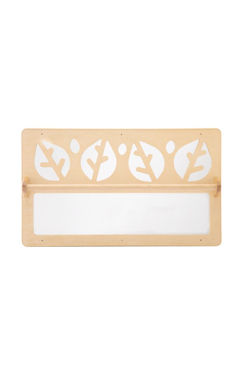 Kaplan Early Learning Company Exploration Wall Mirror, Alternate, color, Beige