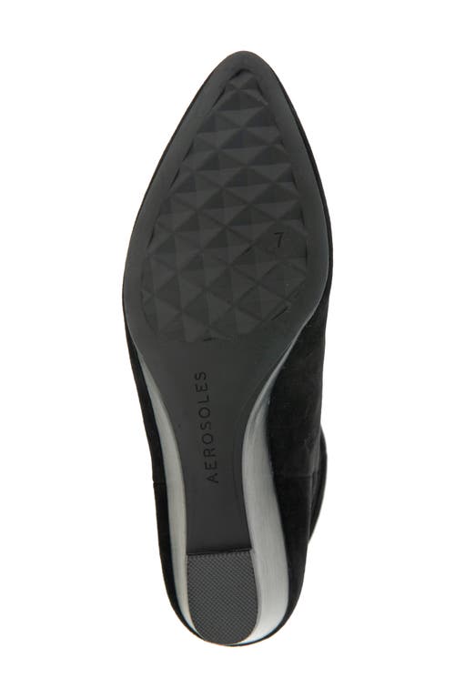Aerosoles Carmela Wedge Bootie In Black