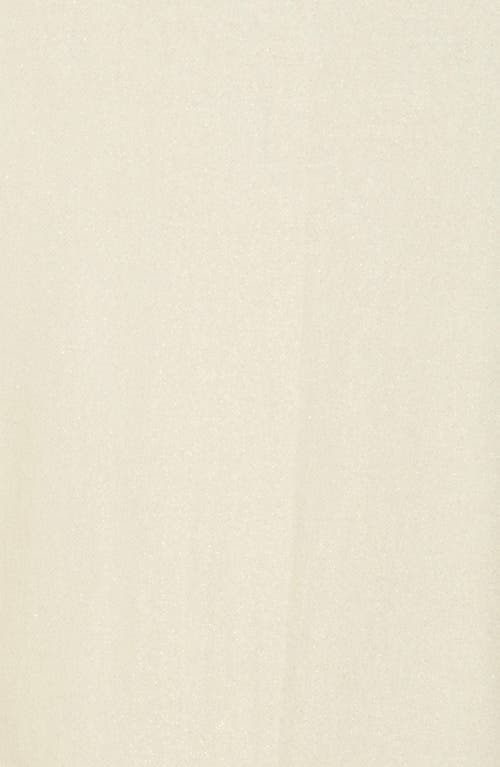 Eileen Fisher Metallic Wool Blend Scarf In Neutral