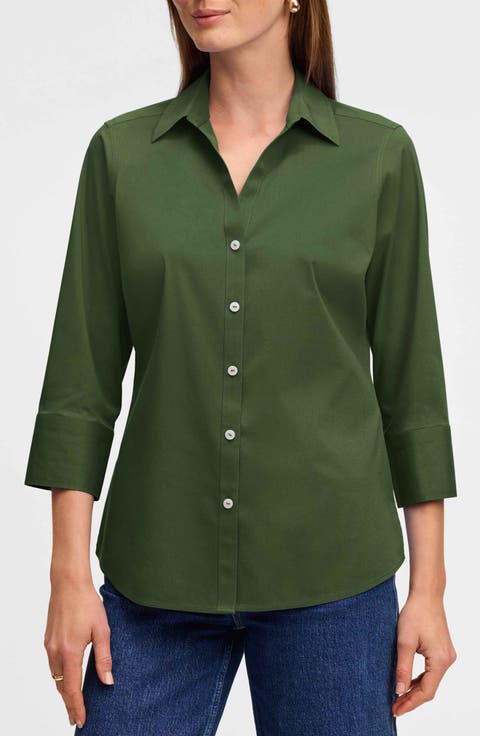 Mary Button-Up Blouse