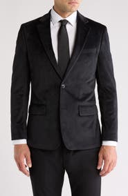 Original Penguin Two-Button Velvet Dinner Jacket