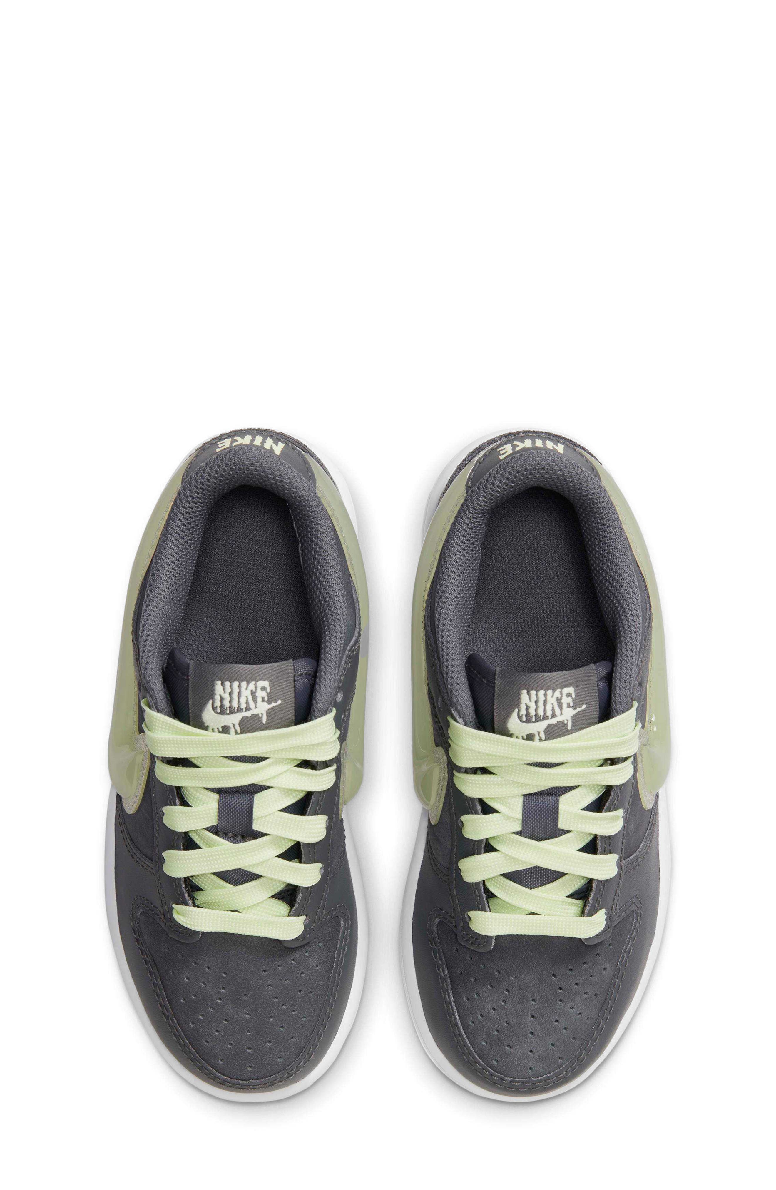 Nike Dunk Low Glow in the Dark Basketball Sneaker, Alternate, color, 