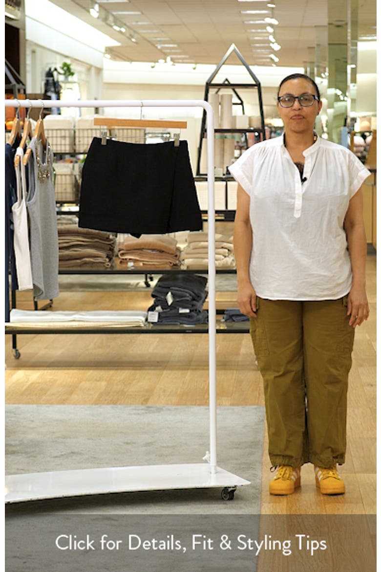 Asymmetric Tweed Miniskirt video