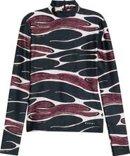 Marni Fitted Turtleneck Top