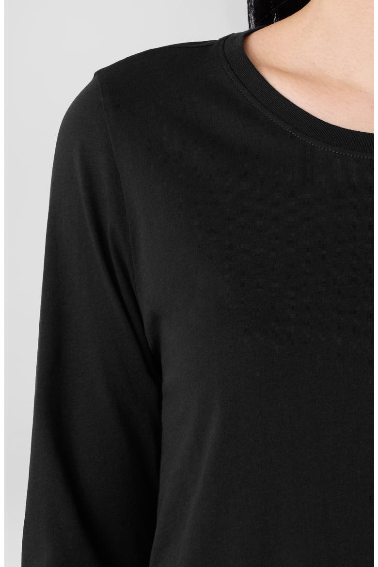 Organic Cotton Top, Alternate, color, BLACK