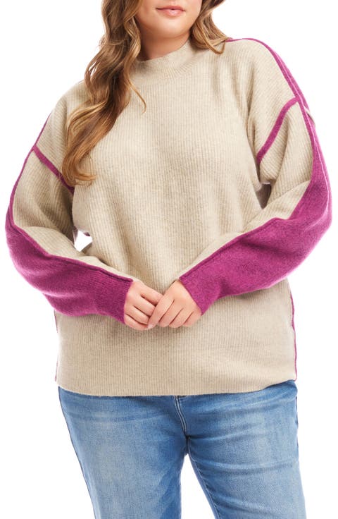 (取寄) カレンケーン アシンメトリック ヘム セーター Karen Kane Asymmetric Hem Sweater Oatmeal 取寄) カレンケーン アシンメトリック ヘム セーター Karen Kane
