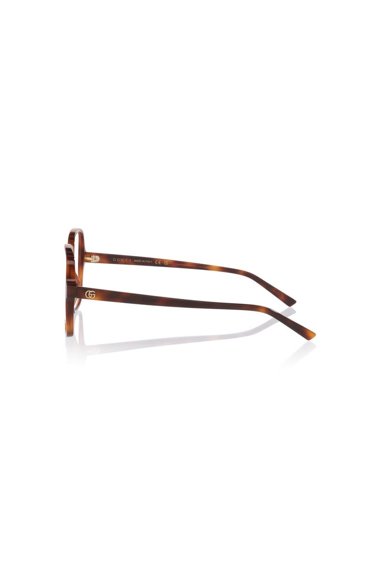 53mm Rectangle optical glasses, Alternate, color, Tortoise