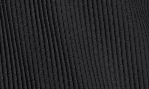 Dkny Tech Ottoman Half Zip Sweatshirt In Black