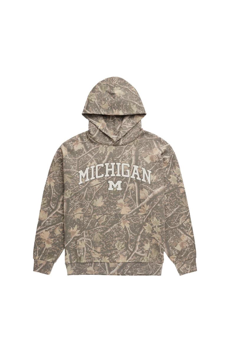 Uscape Apparel Men's Uscape Apparel  Camo Michigan Wolverines Back Bay Fleece Hoodie, Main, color, Camo