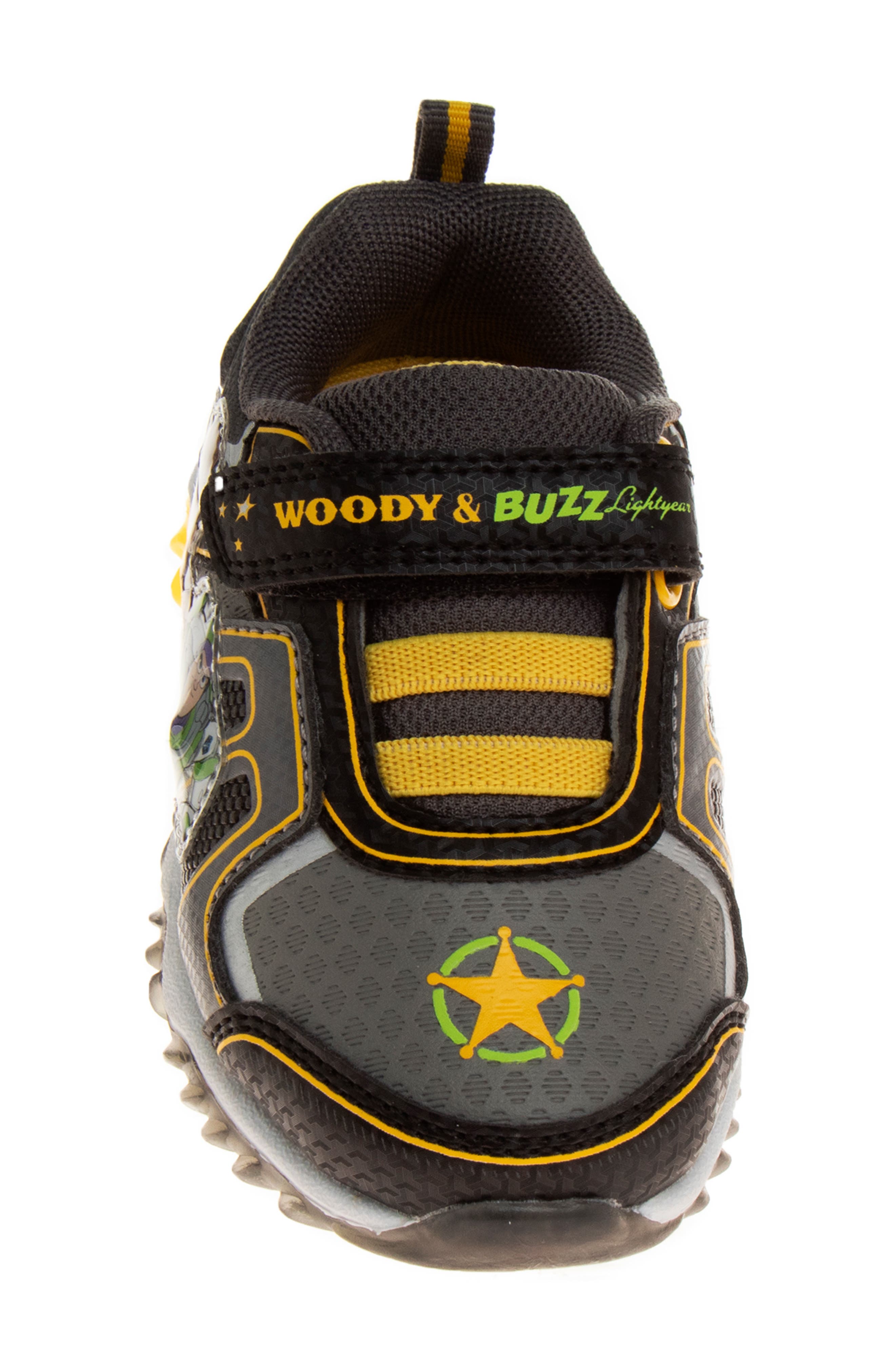 JOSMO Kids' Toy Story Sneaker, Alternate, color, Black/ Yellow