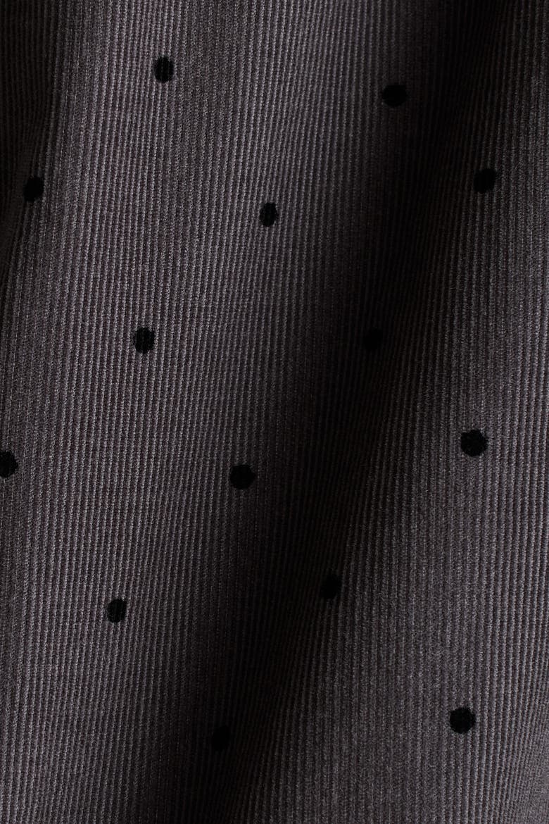 Patterned Corduroy Joggers, Alternate, color, Dark gray/dotted