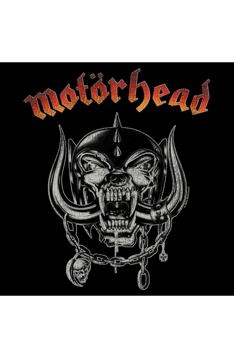 Motorhead Men's Motorhead Snaggletooth Logo Graphic T-Shirt, Alternate, color, Black