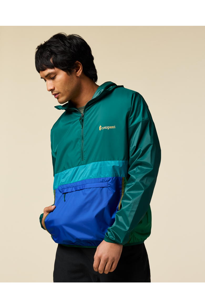 Teca Half-Zip Windbreaker - Men's, Main, color, Eat More Veggies