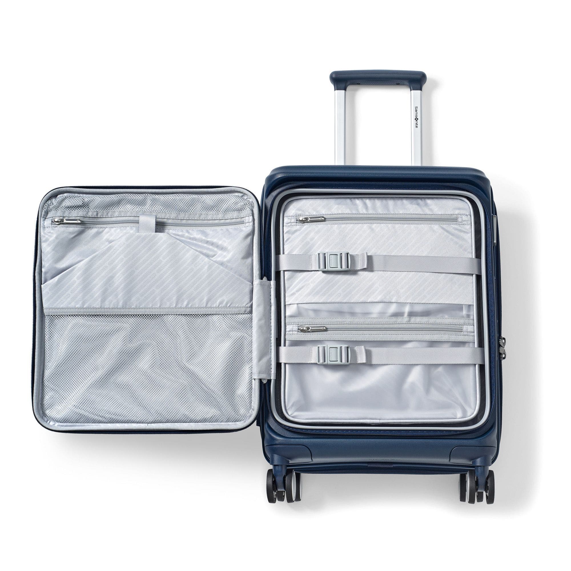 Samsonite Paralux Carry-On Spinner, Alternate, color, Midnight Navy