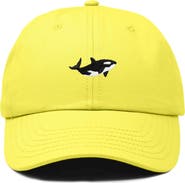 Dalix Killer Whale Embroidered Dad Hat